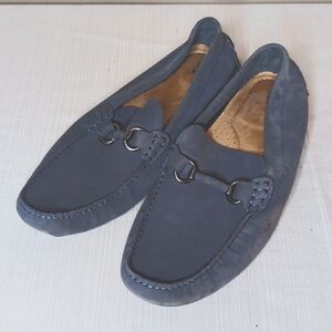 Sz 11 Men's Gray/Blue Driving Moccasins by Nordstrom Rack